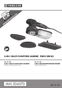 Manual Parkside IAN 304370 Delta Sander
