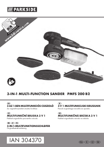 Manuál Parkside IAN 304370 Delta bruska