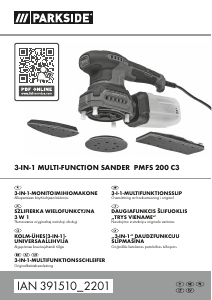 Bruksanvisning Parkside IAN 391510 Deltaslip