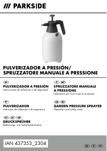 Manual Parkside IAN 437353 Pulverizador para jardim