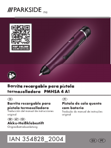 Manual Parkside IAN 354828 Pistola de colar