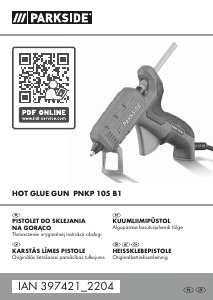 Kasutusjuhend Parkside IAN 397421 Liimipüstol