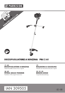 Manuale Parkside IAN 309505 Tagliabordi