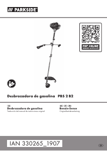 Manual de uso Parkside IAN 330265 Cortabordes