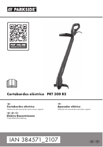 Manual Parkside IAN 384571 Aparador de relva