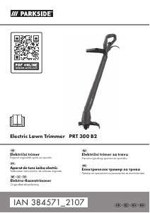 Priručnik Parkside IAN 384571 Trimer za travu