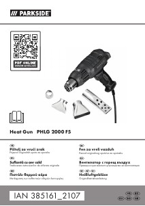 Manual Parkside IAN 385161 Suflanta cu aer cald