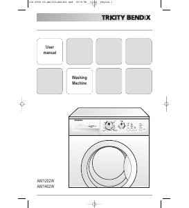 Handleiding Tricity Bendix AW 1402 W Wasmachine