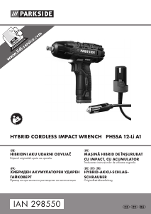 Manual Parkside IAN 298550 Cheie de impact