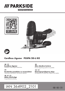 Priručnik Parkside IAN 364902 Ubodna pila