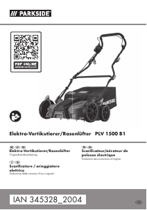 Manuale Parkside IAN 345328 Scarificatore