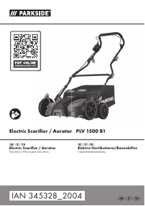 Manual Parkside IAN 345328 Lawn Raker