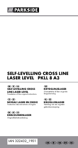 Brugsanvisning Parkside IAN 322432 Linjelaser