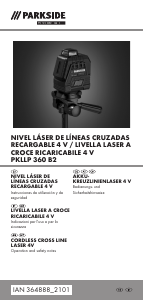 Manuale Parkside IAN 364888 Livella laser