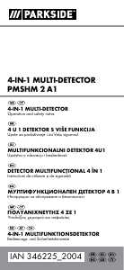 Manual Parkside IAN 346225 Contor de umiditate