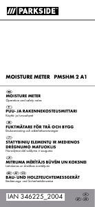 Käyttöohje Parkside IAN 346225 Kosteusmittari