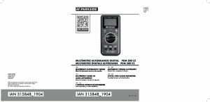 Manual Parkside IAN 315848 Multímetro