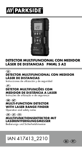 Manual Parkside IAN 417413 Multímetro