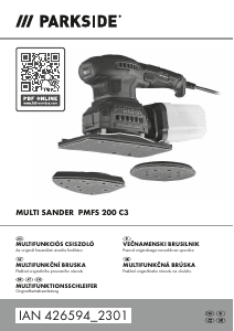 Priročnik Parkside IAN 426594 Orbitalni brusilnik