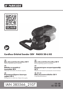 Priručnik Parkside IAN 385566 Nasumična orbitalna brusilica