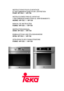 Manuale Teka HP-730 Forno