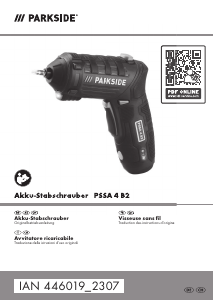 Manuale Parkside IAN 446019 Avvitatore