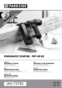 Manual Parkside IAN 73782 Pistol de împuşcat cuie