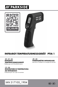 Manuale Parkside IAN 317105 Termometro