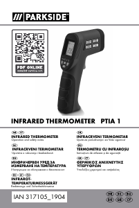 Priručnik Parkside IAN 317105 Termometar