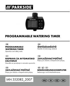 Használati útmutató Parkside IAN 352082 Vízhűtésű számítógép