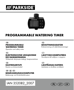 Rokasgrāmata Parkside IAN 352082 Laistīšanas dators