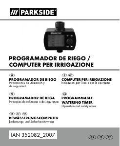 Manual Parkside IAN 352082 Programator pentru udat