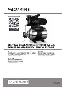 Manual de uso Parkside IAN 373931 Bomba de agua