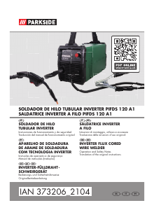 Manuale Parkside IAN 373206 Saldatrice