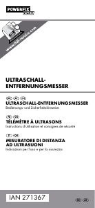 Manuale Powerfix IAN 271367 Misuratore di distanza laser