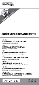 Handleiding Powerfix IAN 271367 Afstandsmeter