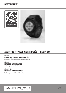 Mode d’emploi SilverCrest IAN 421128 Tracker d'activité
