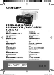 Handleiding SilverCrest IAN 385321 Wekkerradio