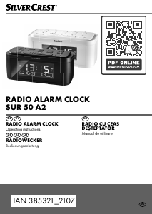 Manual SilverCrest IAN 385321 Radio cu ceas