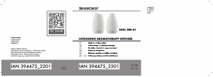 Käyttöohje SilverCrest IAN 394475 Aromadiffuusori