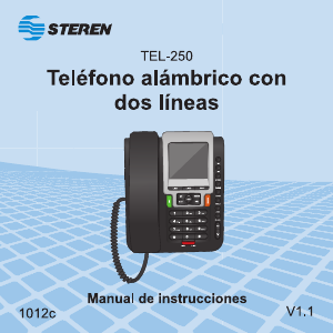 Manual Steren TEL-250 Phone