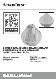 Manual SilverCrest IAN 435996 Difusor de aroma