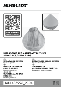 Manual SilverCrest IAN 435996 Aparat de aromaterapie