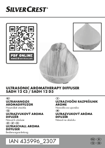 Priročnik SilverCrest IAN 435996 Razpršilnik dišav