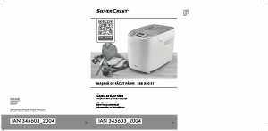 Manual SilverCrest IAN 345603 Mașina de pâine