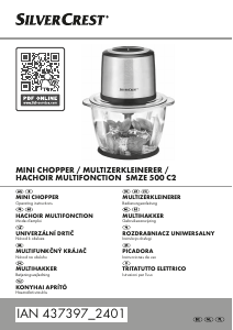 Manuál SilverCrest IAN 437397 Sekáček