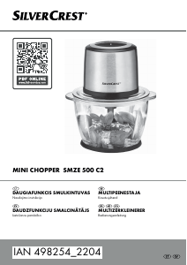 Kasutusjuhend SilverCrest IAN 498254 Chopper