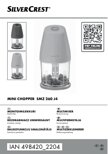 Käyttöohje SilverCrest IAN 498420 Minileikkuri