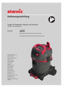 Bedienungsanleitung Starmix NSG uClean ARDL-1455 Staubsauger