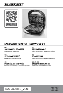 Használati útmutató SilverCrest IAN 346880 Kontaktgrill